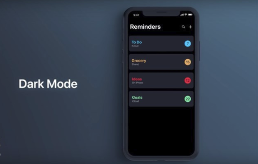 苹果最新iOS13重大更新之全局黑暗模式来袭