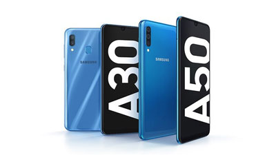 三星发布Galaxy A30 / 50手机搭载AMOLED屏