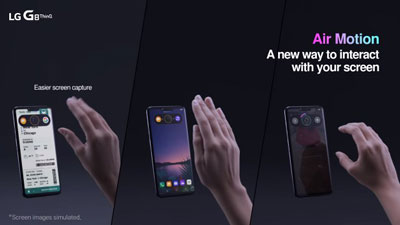 LG发布LG G8 ThinQ手机搭载刘海屏支持静脉识别