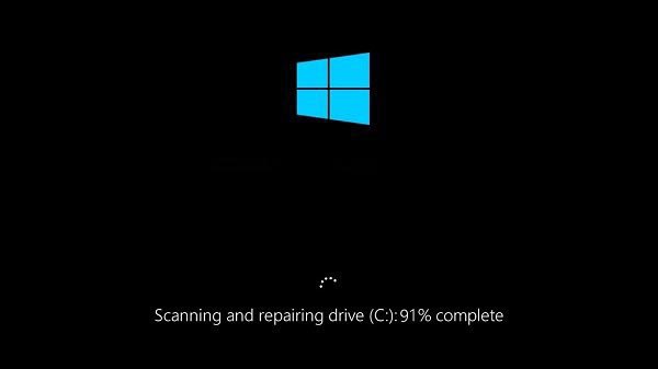 Windows 10扫描和修复驱动器卡住了怎么办