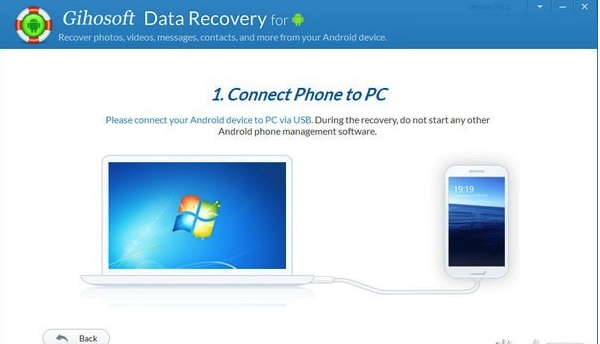 Gihosoft Free Android Data Recovery(安卓数据恢复软件) v7.0.5免费版