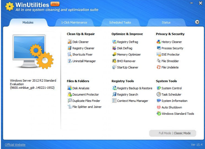 WinUtilities Pro v15.42