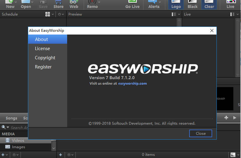 EasyWorship(演出媒体演示软件) v7.1.2.0