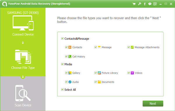 FonePaw Android Data Recovery v2.8.0