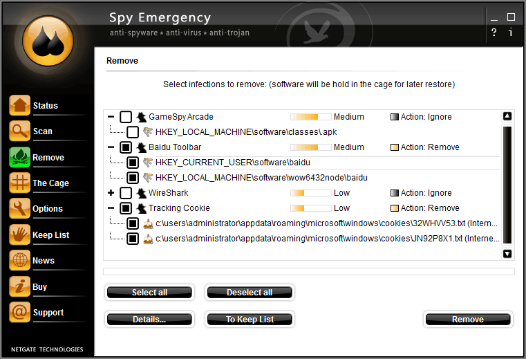 NETGATE Spy Emergency 2018 v25.0.260.0