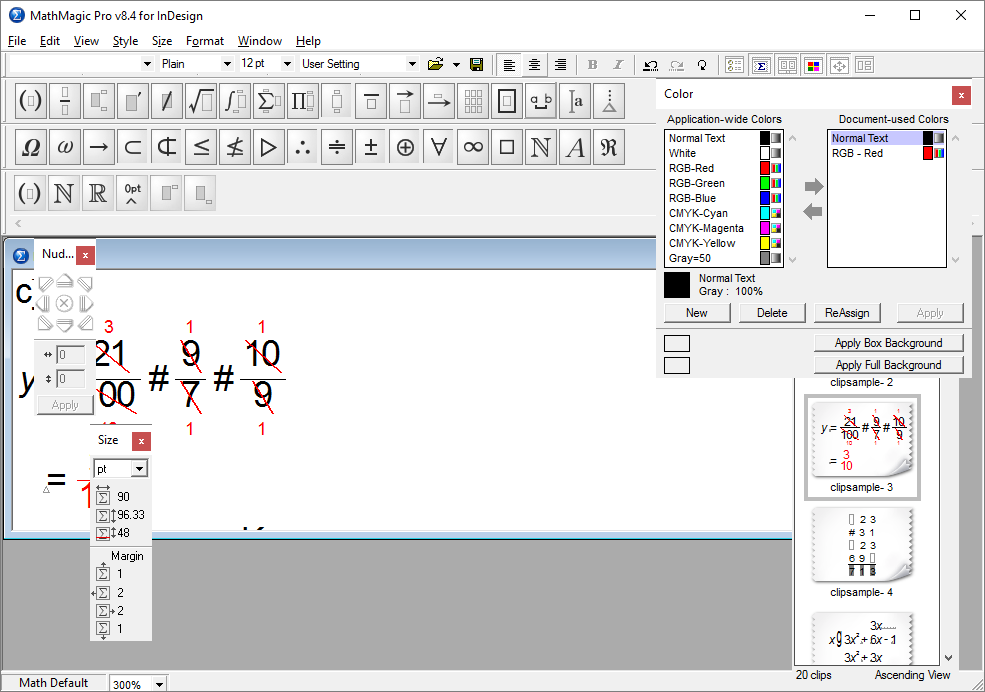 MathMagic Pro Edition for Adobe InDesign(数学公式插件) v8.5.0.36