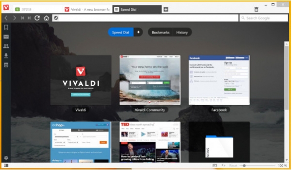 vivaldi浏览器 v2.2.1369.6