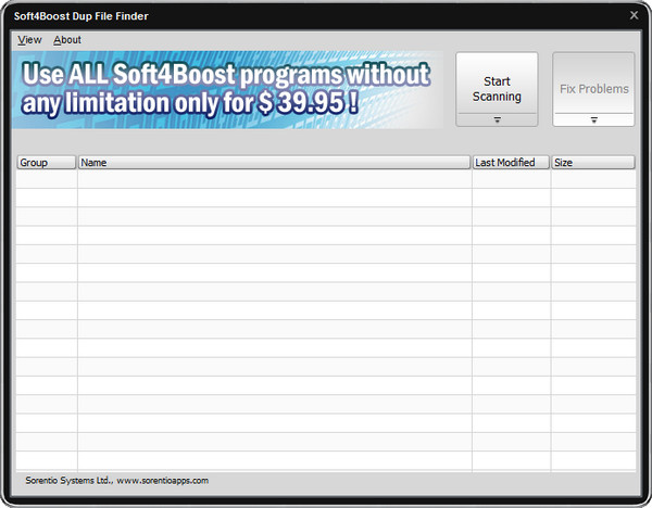 Soft4Boost Dup File Finder v7.4.3.119