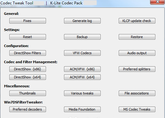 K-Lite Mega Codec Pack v13.4.4