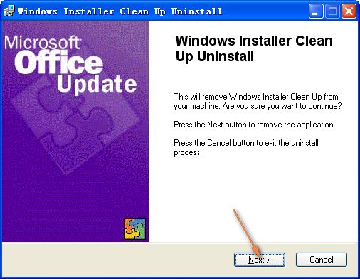 Windows Installer CleanUp Utility v1.00