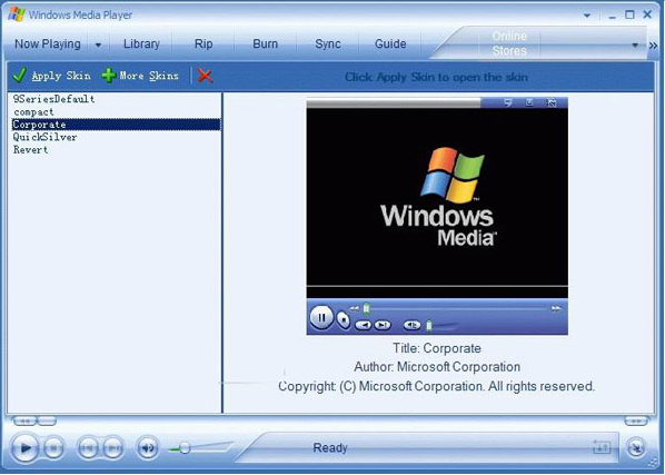 Windows Media Player简体中文版 v10.00.3802