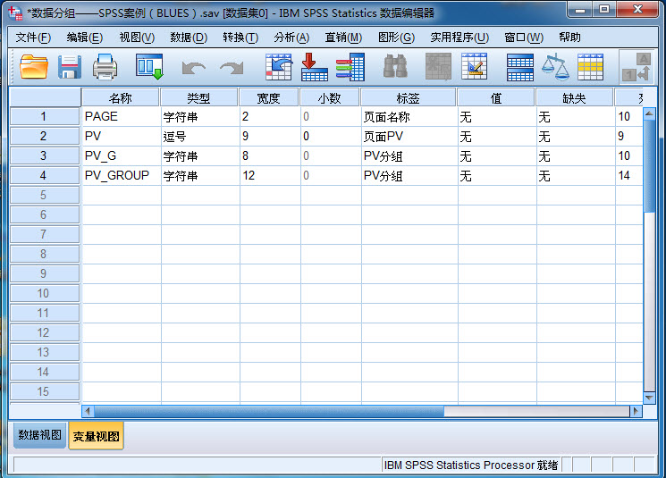 SPSS v22.0