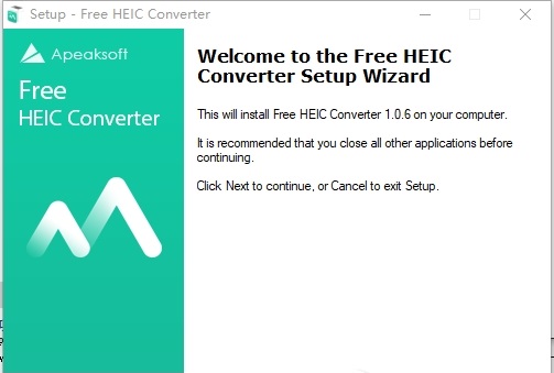 Apeaksoft Free HEIC Converter v1.0.6